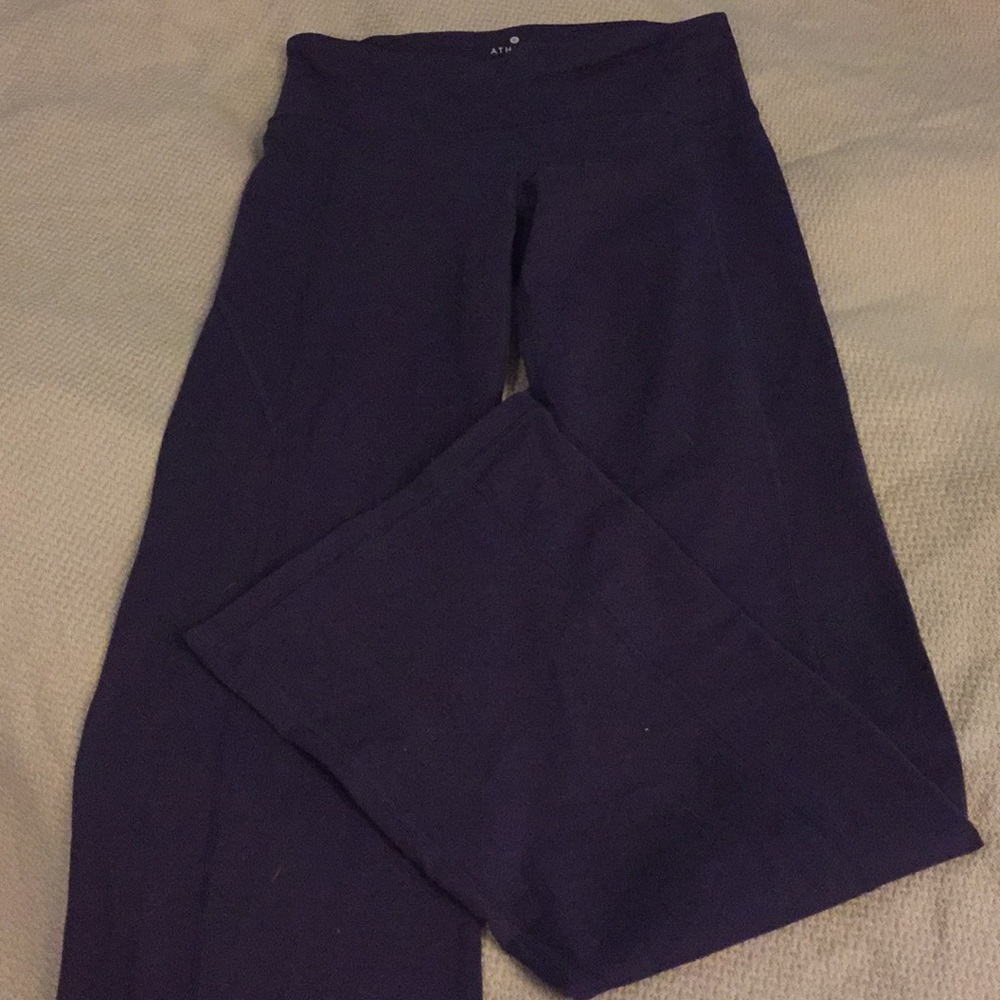 Athleta purple yoga pants.